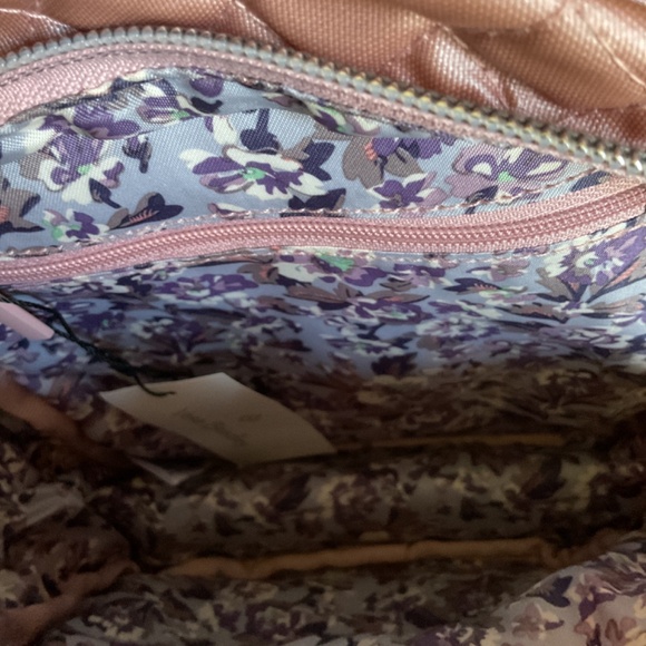 Vera Bradley Mini Ｒose Quartz Quilted Backpack - Picture 4 of 4